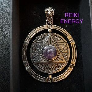 REIKI ENERGY| AMETHYST PENDANT